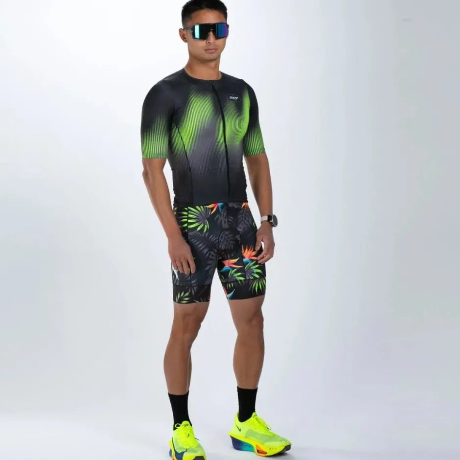 T-Shirts & Tops < ZOOT LTD Aero Triatlon-Shirt Heren - tropical magic