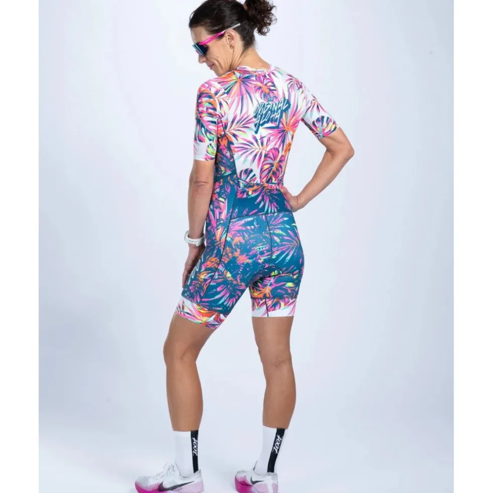 ZOOT LTD Aero Full Zip Skinsuit Dames - island original