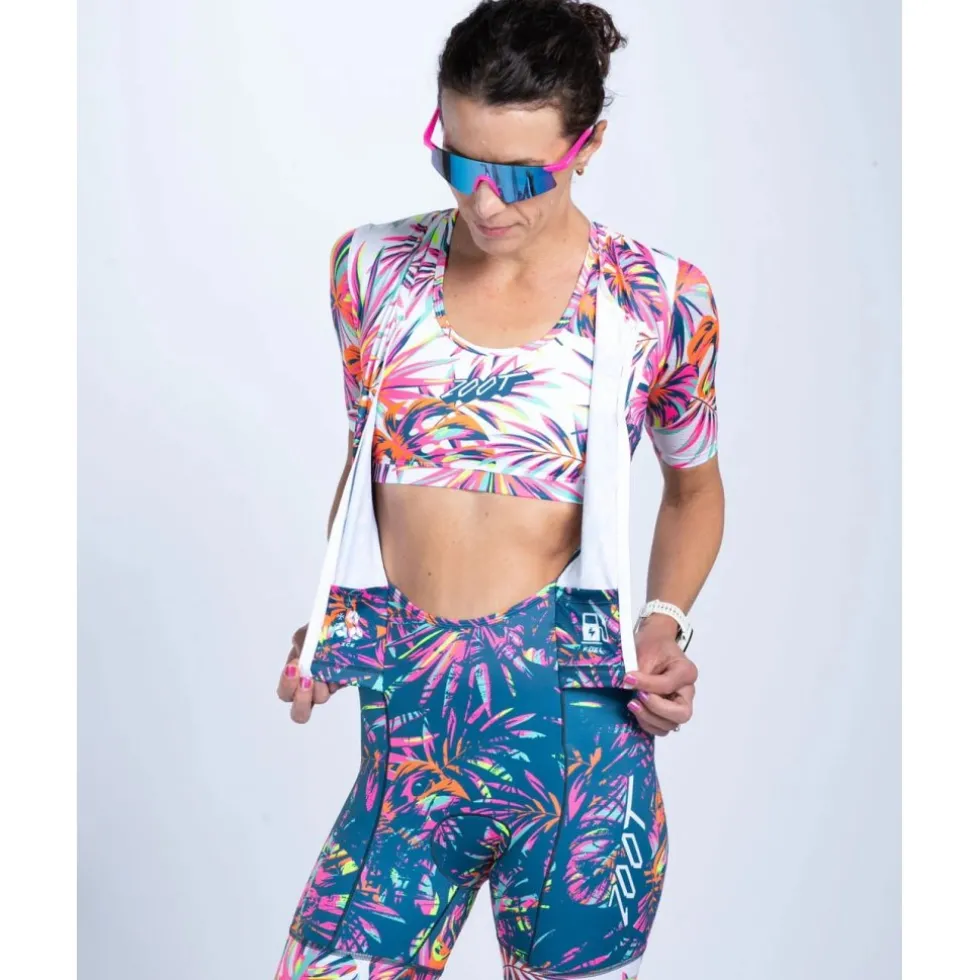 ZOOT LTD Aero Full Zip Skinsuit Dames - island original