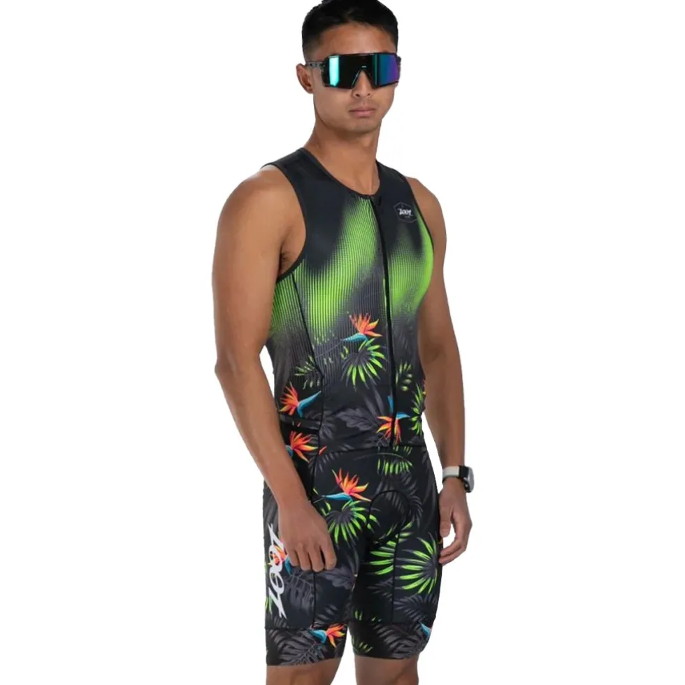 ZOOT LTD Full Zip Skinsuit zonder Mouwen Heren - tropical magic