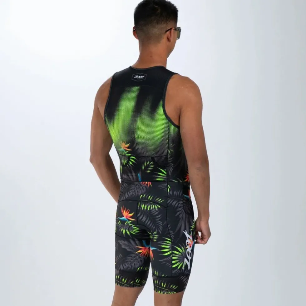 ZOOT LTD Full Zip Skinsuit zonder Mouwen Heren - tropical magic