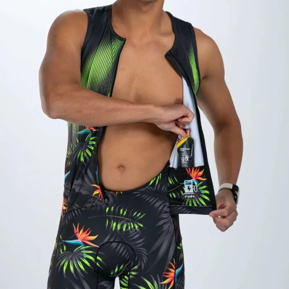 ZOOT LTD Full Zip Skinsuit zonder Mouwen Heren - tropical magic
