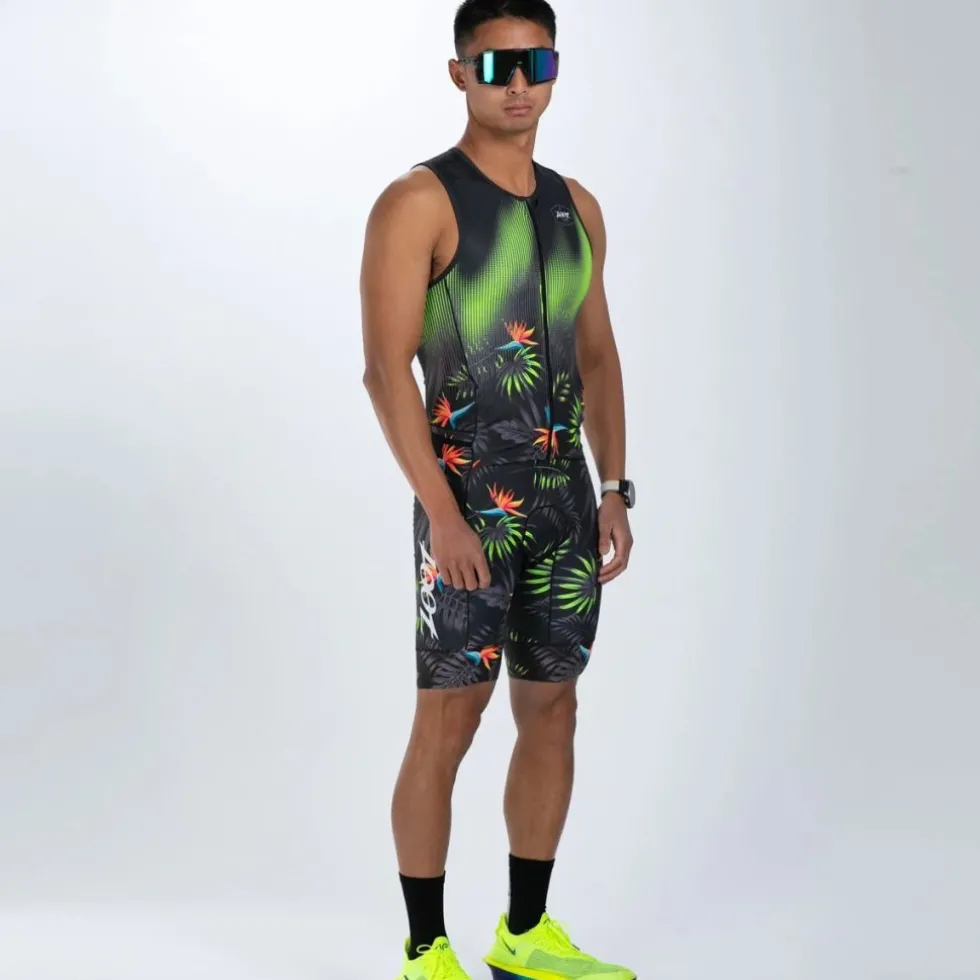 ZOOT LTD Full Zip Skinsuit zonder Mouwen Heren - tropical magic
