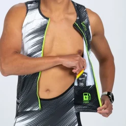 ZOOT LTD Full Zip Skinsuit zonder Mouwen Heren - driftspeed