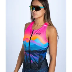 ZOOT LTD Full Zip Skinsuit zonder Mouwen Dames - elements