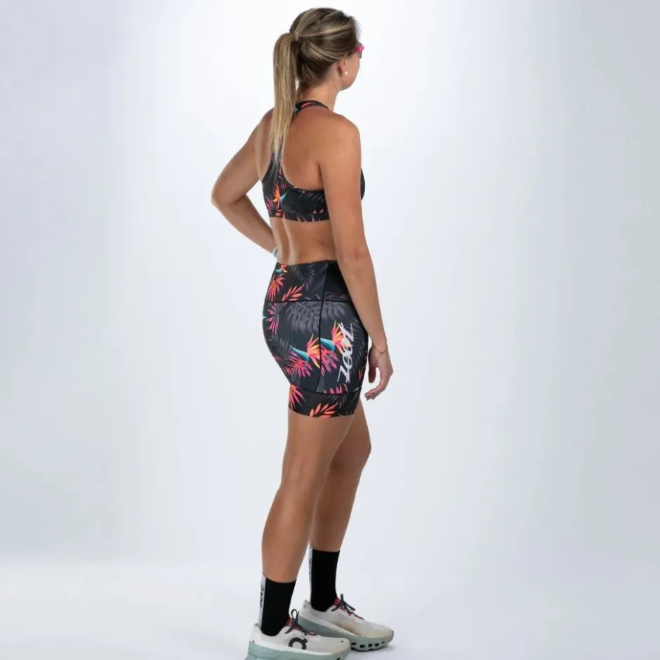 Broeken < ZOOT LTD 6" Triatlon-Short Dames - tropical magic