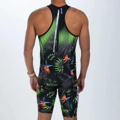 ZOOT Sprint Hyperglide Backzip Trisuit Heren - tropical magic