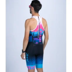 ZOOT Sprint Hyperglide Backzip Trisuit Heren - elements